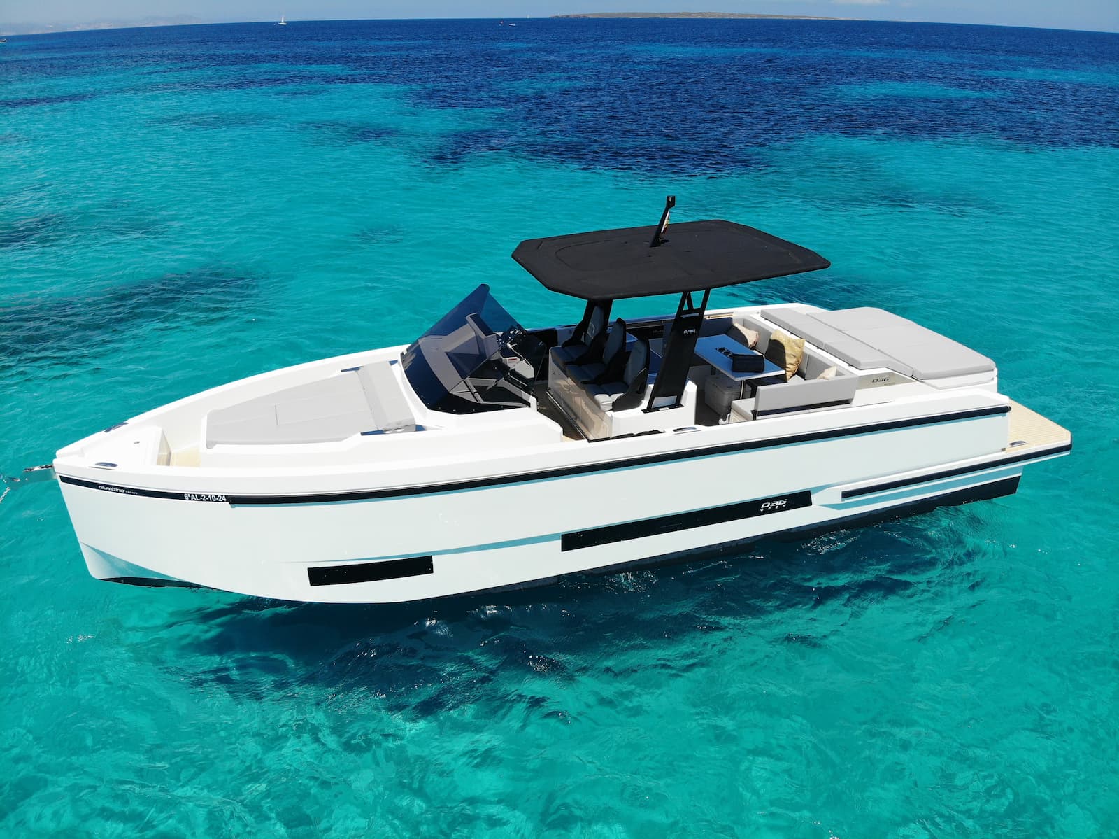 DeAntonio D36 boat rental Ibiza