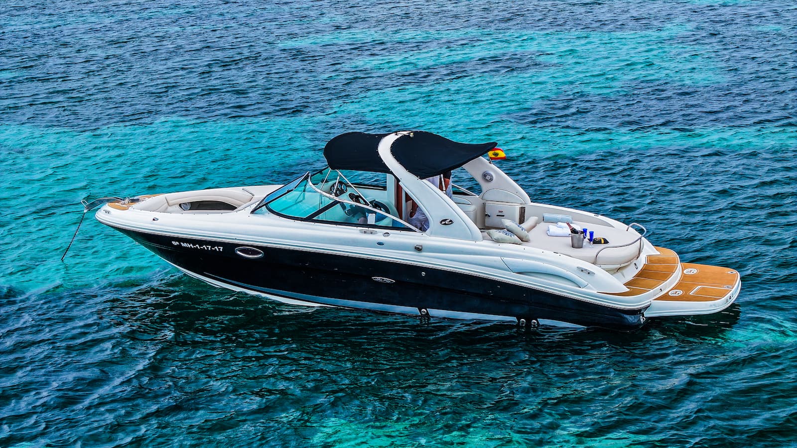 SeaRay 290SL boat rental Ibiza