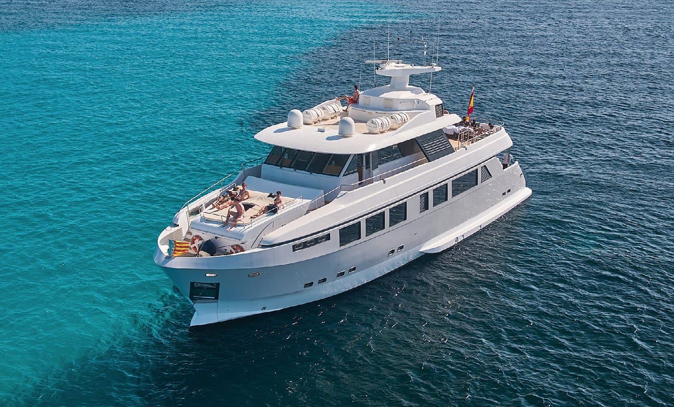 Explored 92 boat rental Ibiza